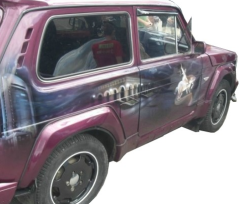 Накладки на арки (квадратные) для B@3 2121 "L@DA 4х4"