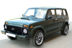 накладки арок колес и порогов "f02" для L@DA 4x4 (5 дв.)