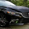 Клыки (накладки) переднего бампера "SkyActivSport" var №3 для Mazda 6 (2015-н.в.) купить недорого с доставкой в Бузулук