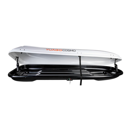 Автобокс YUAGO Cosmo 210 (тиснение) (EuroLock), белый, 485л купить недорого с доставкой в Бузулук