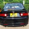Накладка на задний бампер "Euro-R" Honda Accord/Torneo (Кузова CL7, CL8, CL9) купить недорого с доставкой в Бузулук