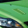 Жабры на капот в стиле "Focus RS" (текстурный пластик) для Ford Focus 2 (2004-2011) купить недорого с доставкой в Бузулук